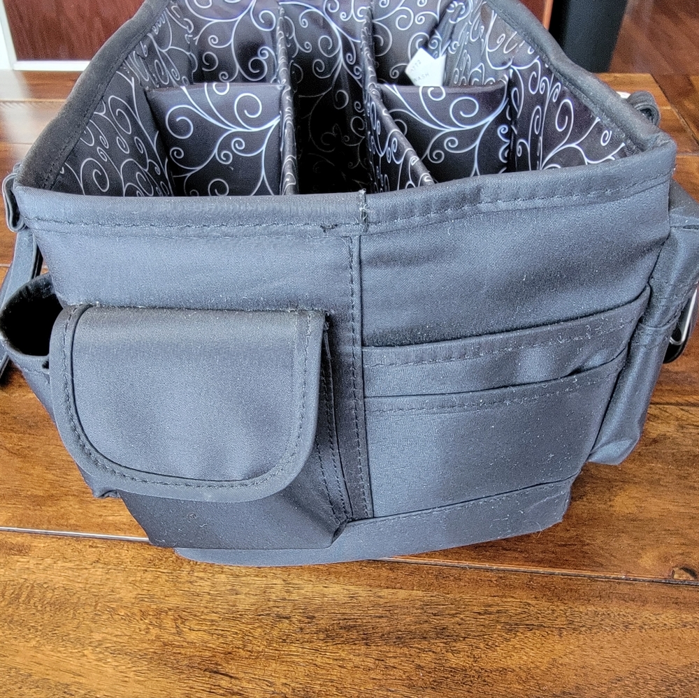 Craft Organizer or Diaper Caddy Carrying Tote - Picture 7 of 7